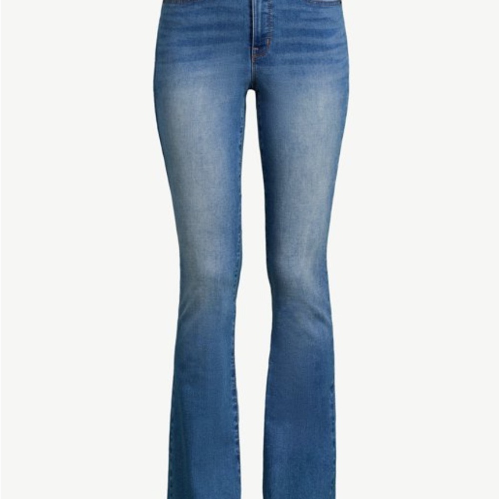 Sofia Vergara Women’s Marisol Curvy Bootcut Stretch super high rise Jeans Size 8